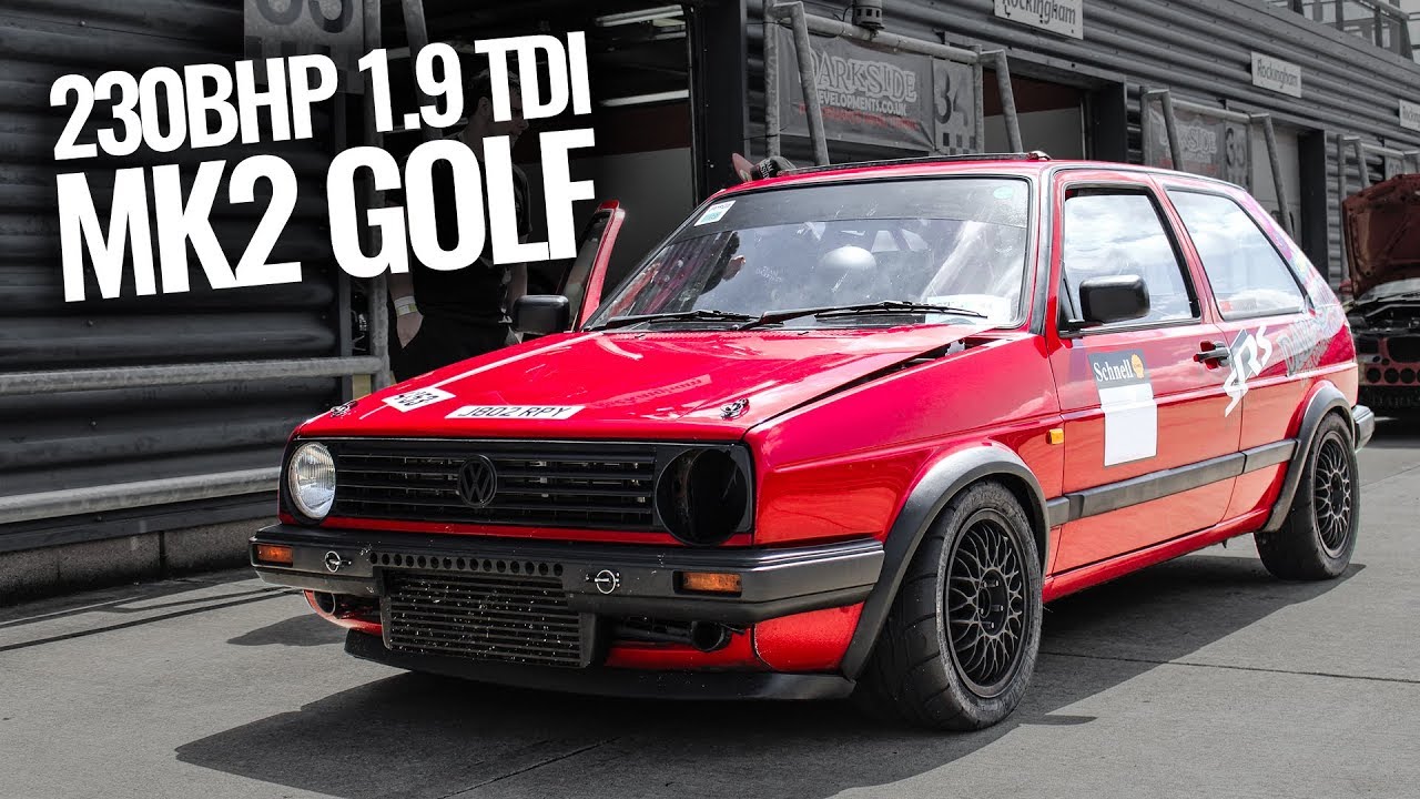 230-сильный 1.9 TDI MK2 Golf Track Car — SRS AUTOMOTIVE / DARKSIDE DEVELOPMENTS