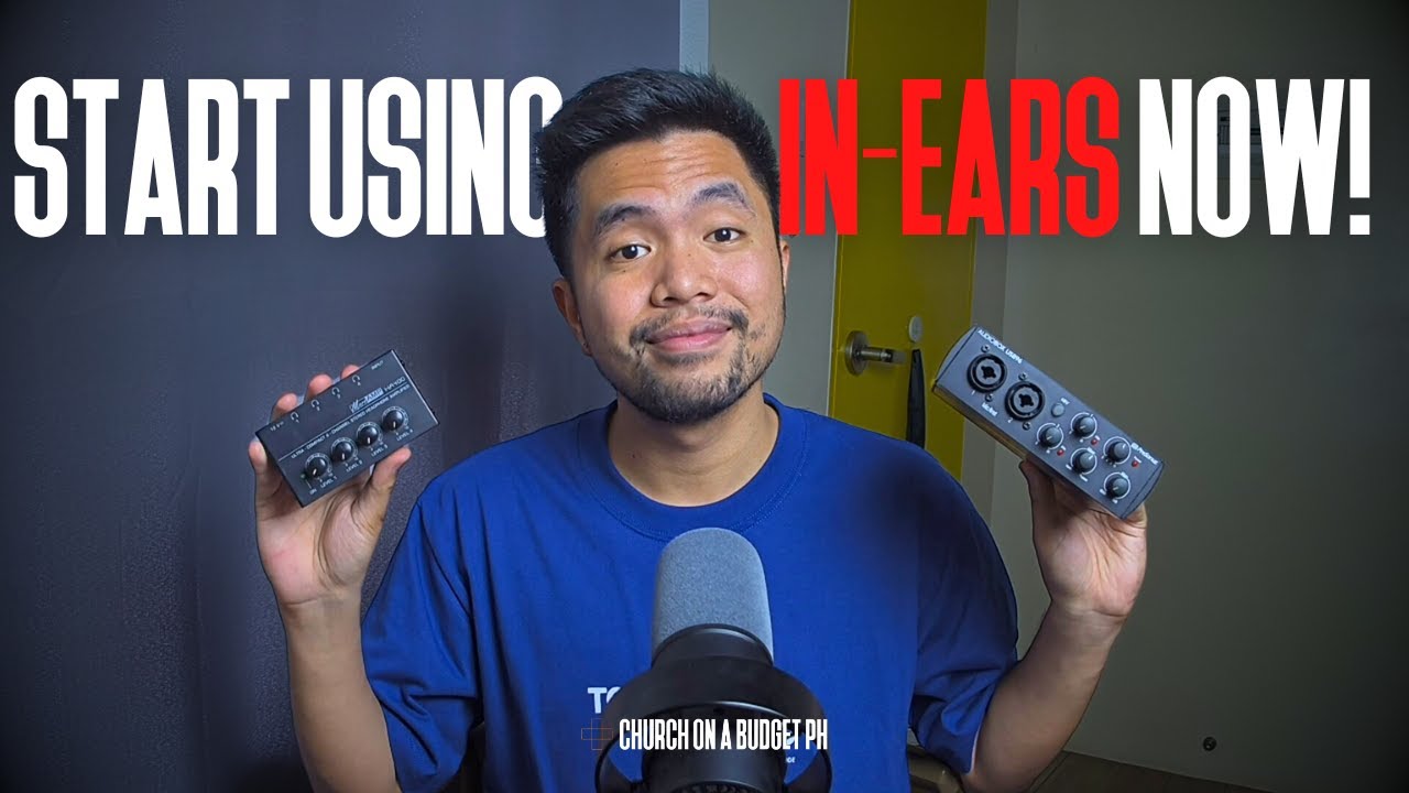 What you need to start using in-ears at church