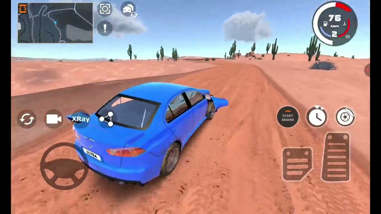 BeamNG.drive in mobile 📱|| itna axa car pahli bar dekha 🤩||