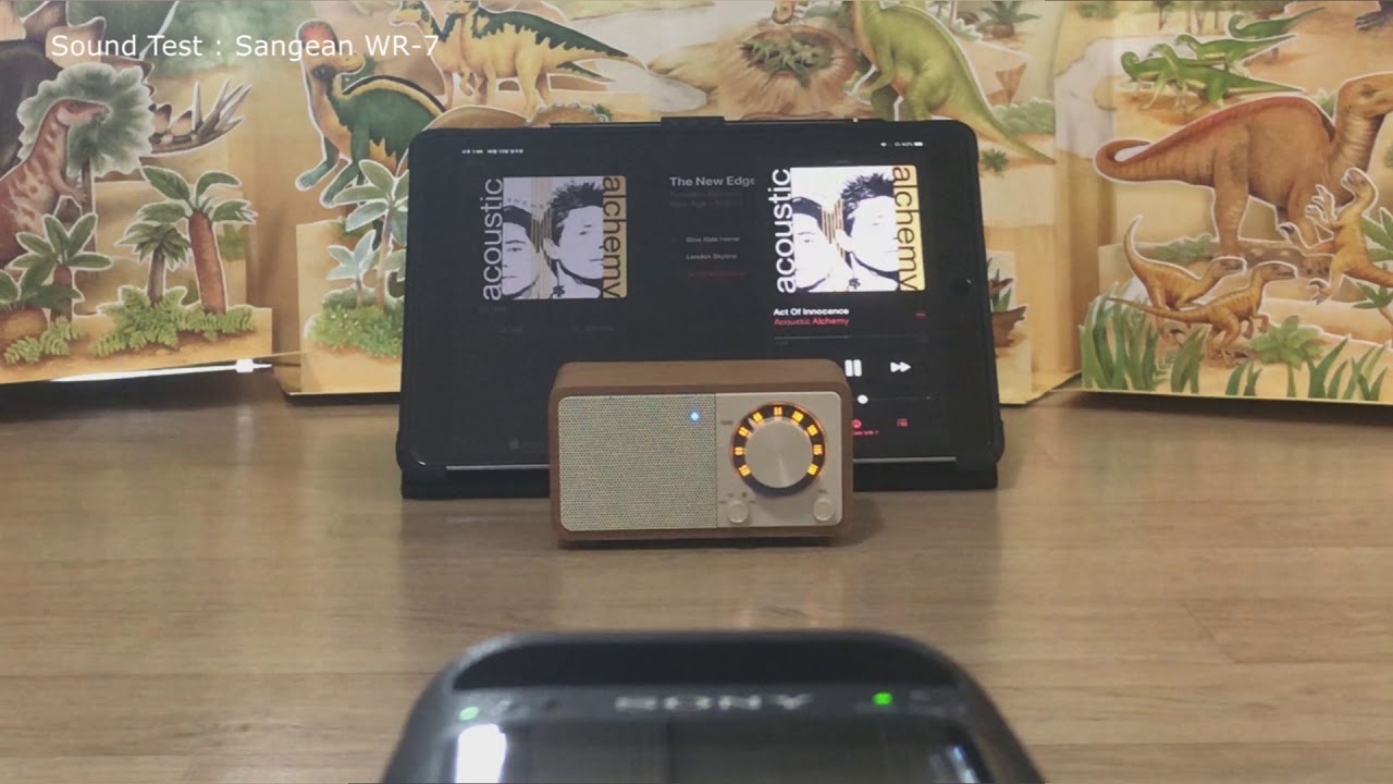 Sangean WR-7 Speaker Test(1)