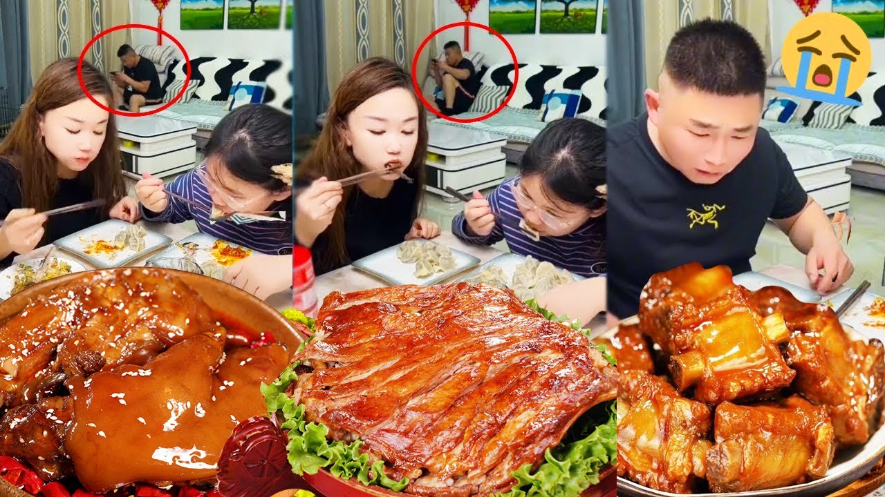 蠢老公沉迷游戏连饭都不吃，好言好语全当耳旁风，那就别怪我不客气！#吃的太香了 #food #搞笑夫妻