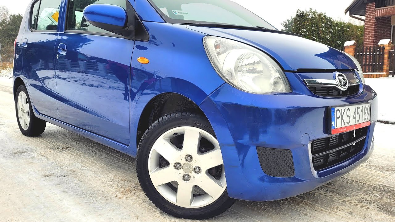 Моя демонстрация Daihatsu Cuore 1.0 2008 года выпуска.
