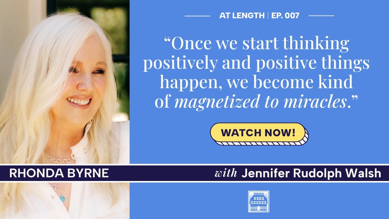 “The Secret” Author Rhonda Byrne Shares Her New Book & Teaches You to Unlock the Power of Your Mind