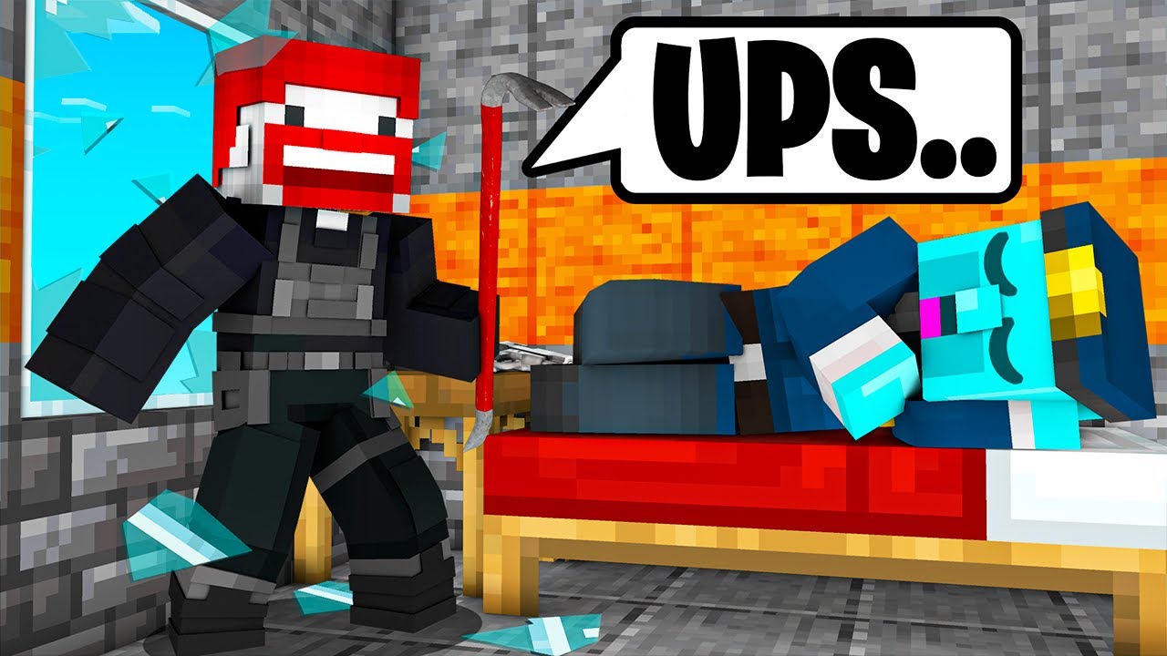 ICH BRECHE BEI DER POLIZEI EIN! - Minecraft Freunde