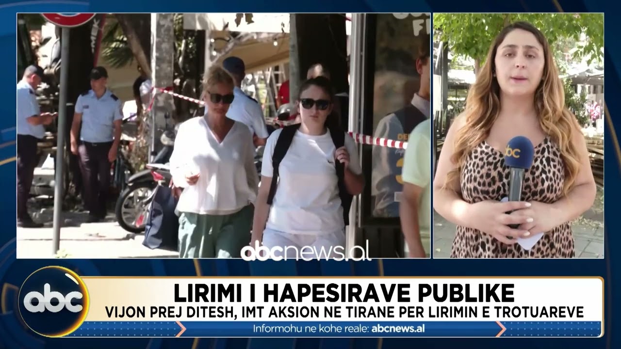 Lirimi i hapësirave/ Inspektorati i Mbrojtjes së Territorit aksion në Tiranë | ABC News Albania