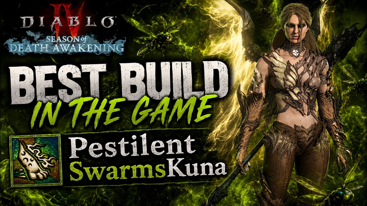 ЛУЧШИЙ БИЛД В ИГРЕ Pestilent SwarmsKuna Diablo 4 S14