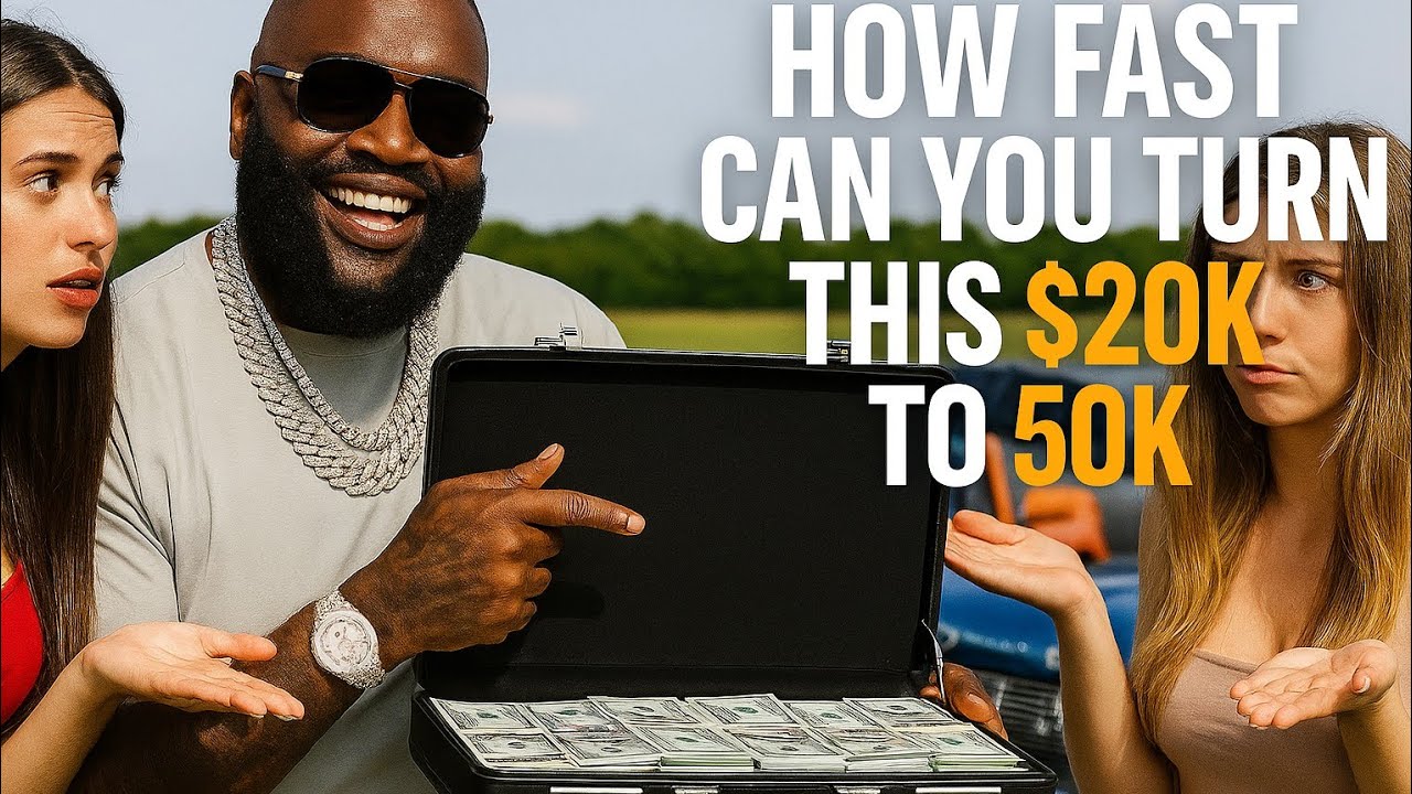 Rick Ross Challenges: Can You Flip $20K to $50K? 💰🔥