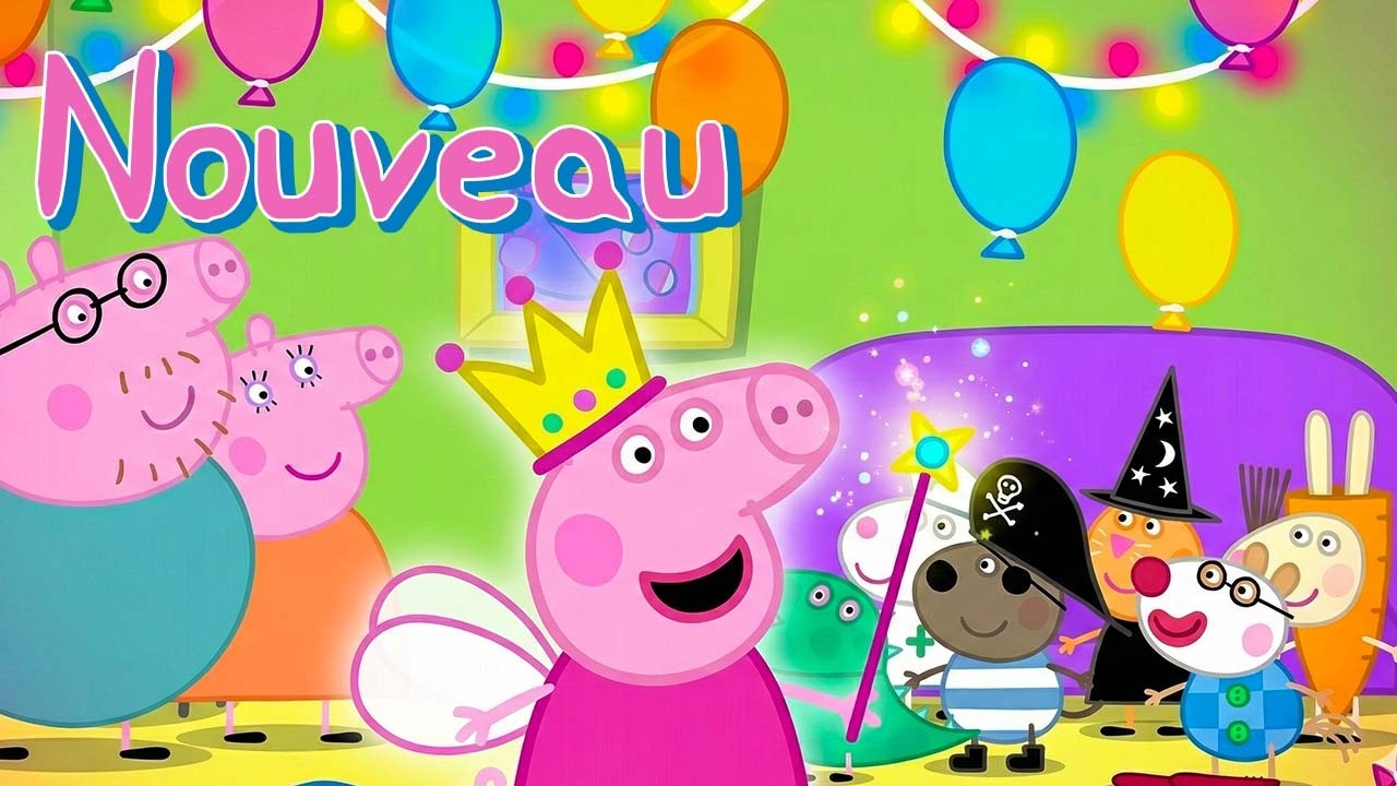 Peppa Pig 🐽 Quelle est ta tenue préférée ? 👑 Grande Fête Costumée ! ✨ Dessins Animés