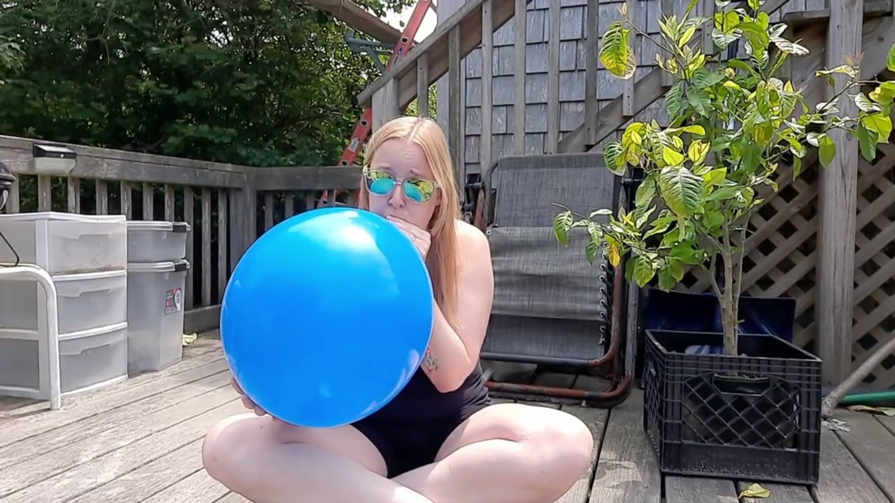 Popping the Blue Balloon.
