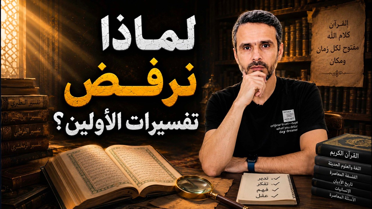 لماذا نرفض تفاسير الأولين؟ @hussein.ch2
