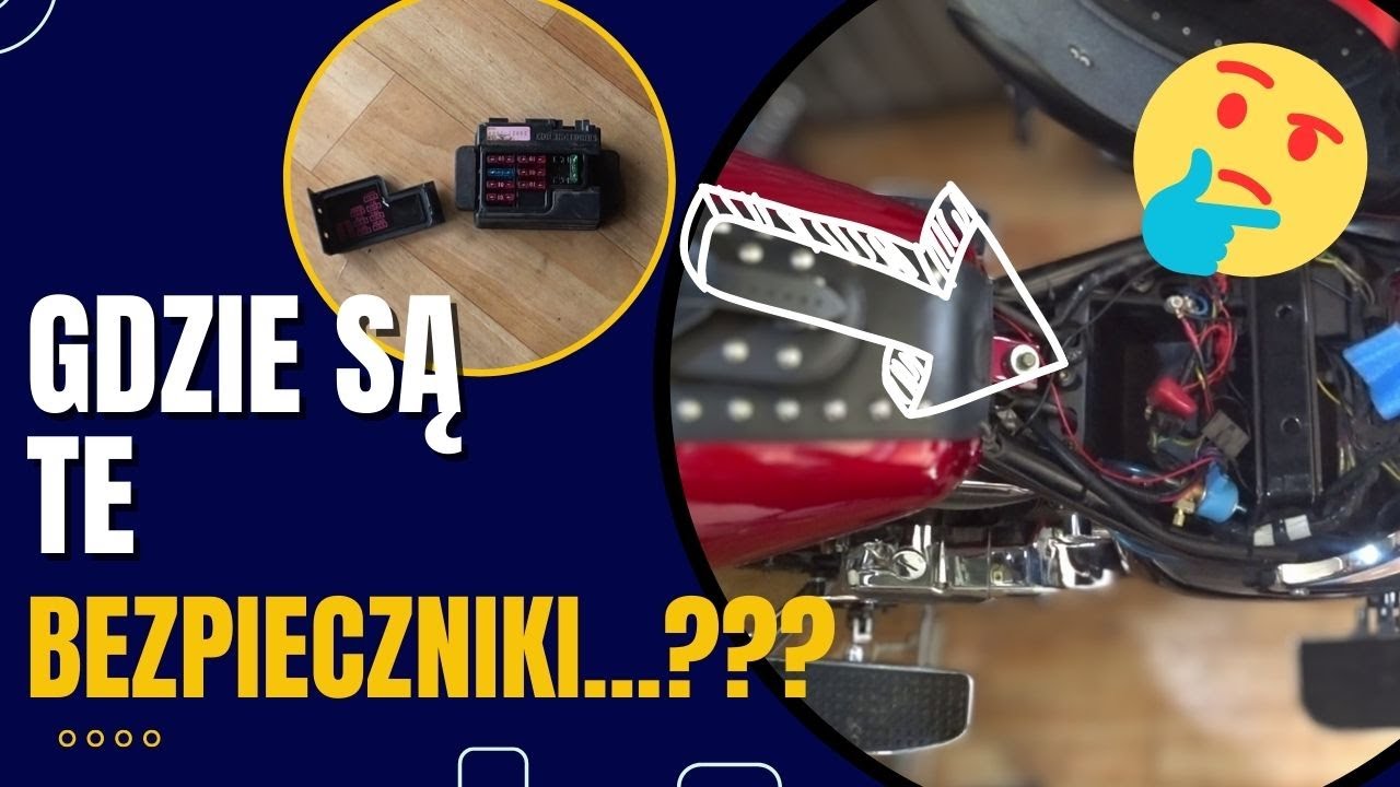 Awaria Oświetlenia │ Gdzie Są Bezpieczniki │ Kawasaki Vulcan 800