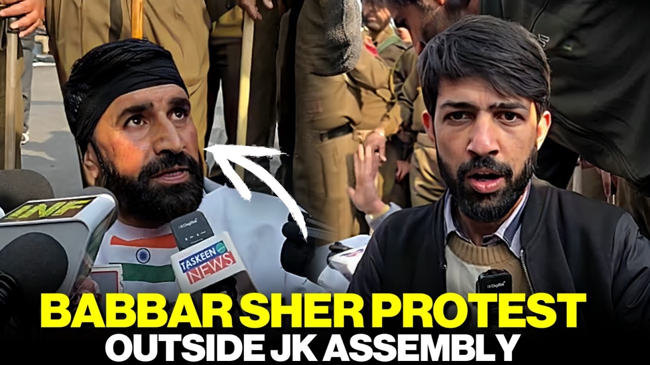 Babar shaer protest kr raha Dailywagers , SPOs aur Baki sab ke Haq ke liye !