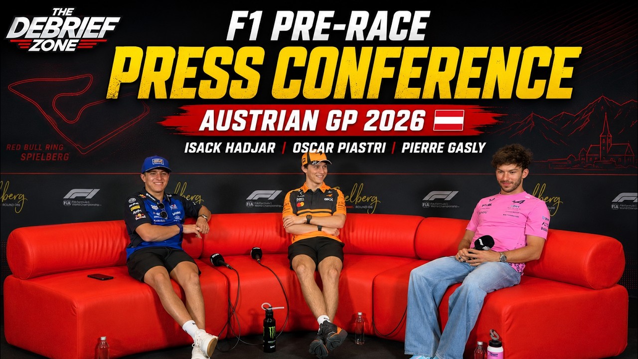 F1 Pre-Race Press Conference | Austrian GP 2026 | Pierre Gasly, Oscar Piastri & Isack Hadjar
