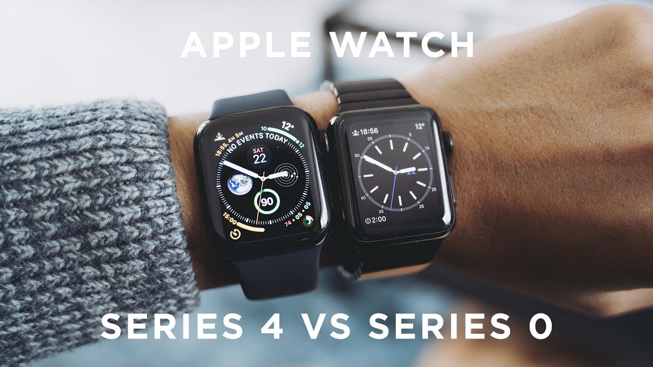 Apple Watch Series 4 vs Apple Watch Series 0 (First Gen)