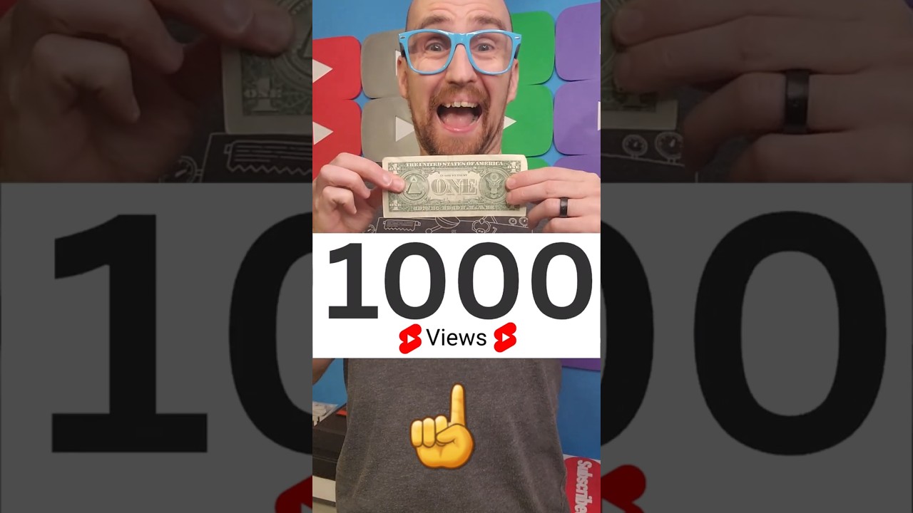 Сколько YouTube Shorts платит вам за 1000 просмотров?