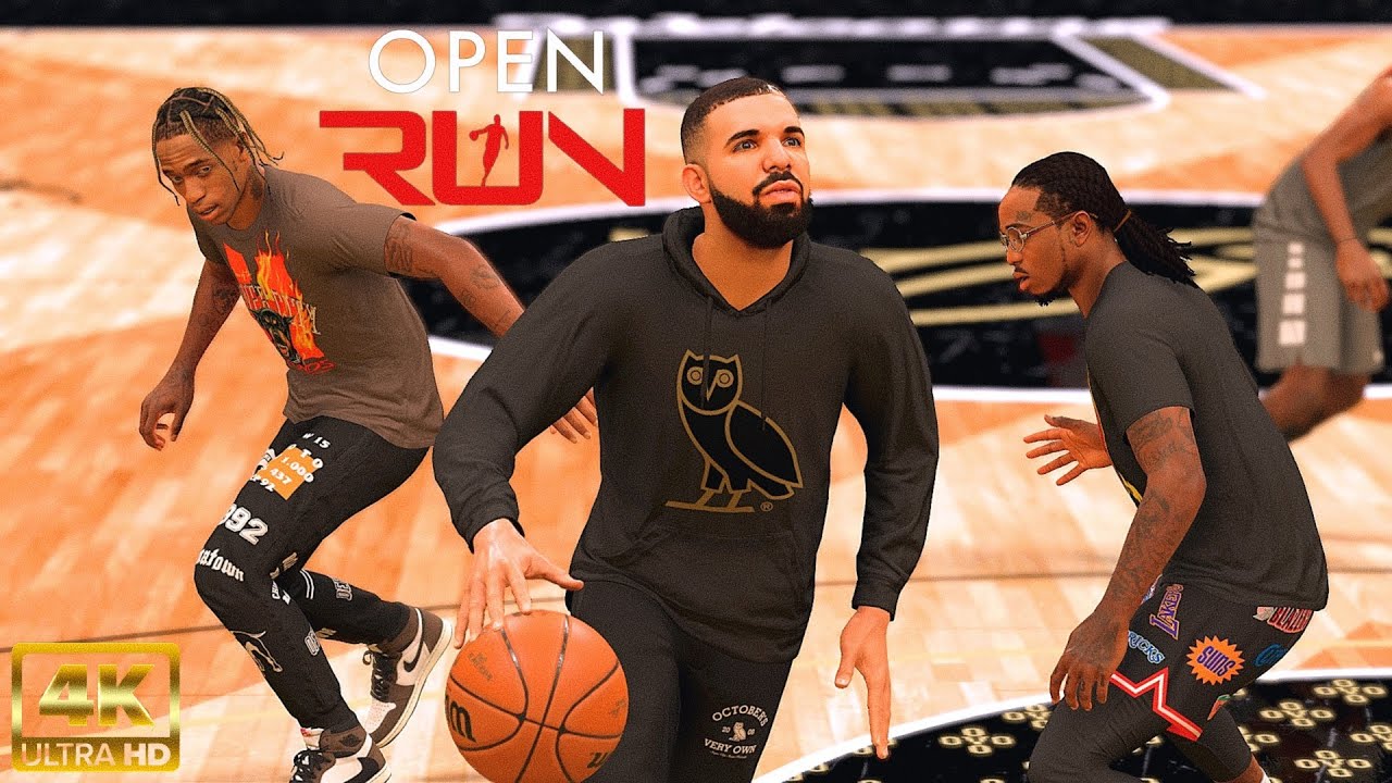 Invite-Only Open Run at Drake's House! | NBA 2K22 Open Run Mode | PC 4K60FPS