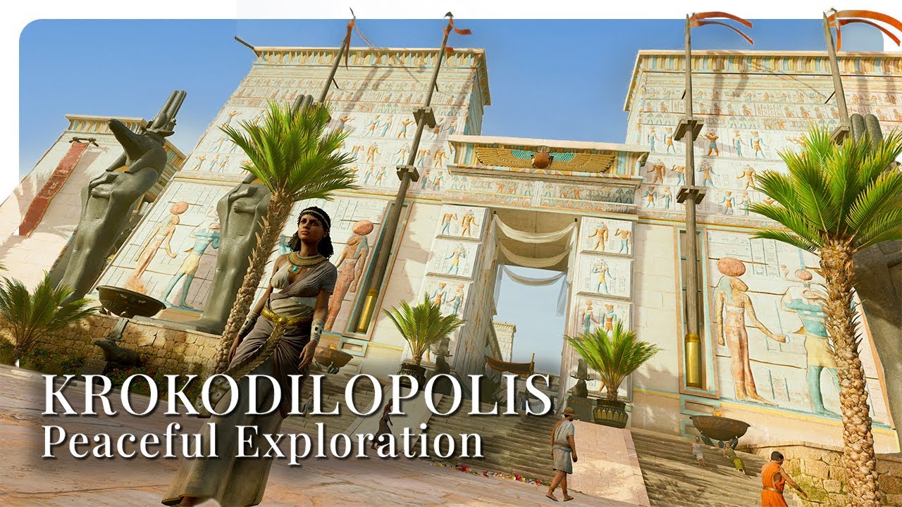 Exploring The Beauties Of Krokodilopolis - Relaxing Walking In Egypt - [4K UHD]