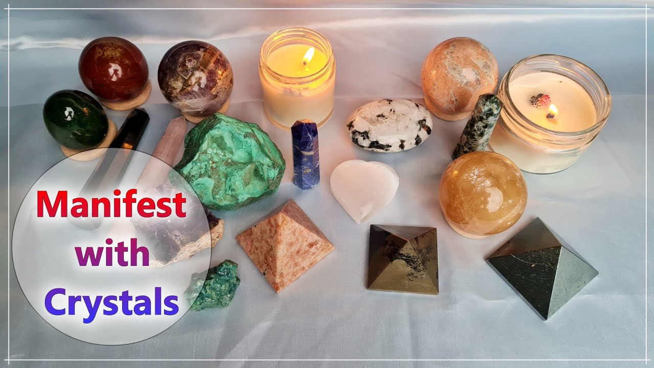 HOW TO USE CRYSTALS TO MANIFEST💎Uses & How To Activate💜 The Ultimate Law of Attraction | WORKS FAST!