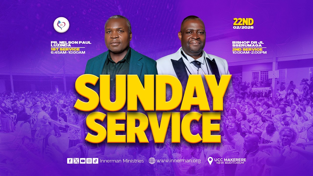 22.02.2026 || THE HOLY SPIRIT AND THE BRIDE WITH BPR. J.L SSERUMAGA || LIVE@UCC MAKERERE