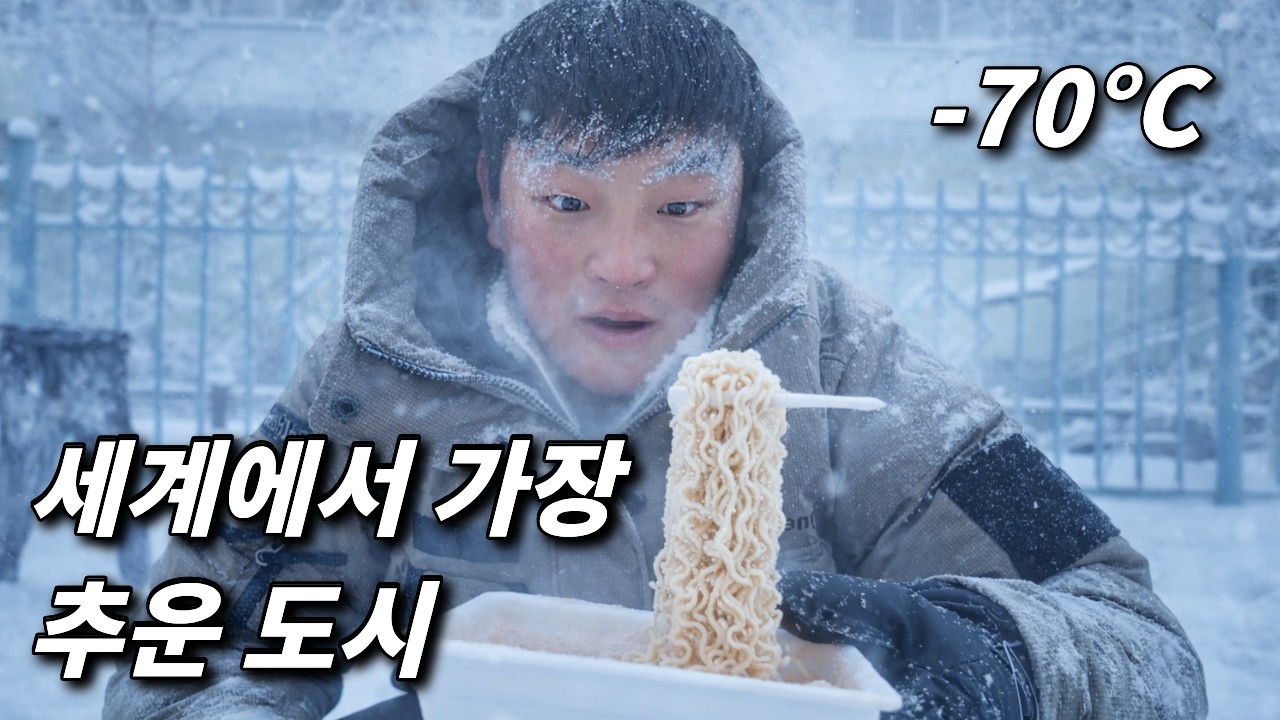 한 겨울 온도 -70도, 세계에서 가장 추운 나라 야쿠츠크 몰아보기