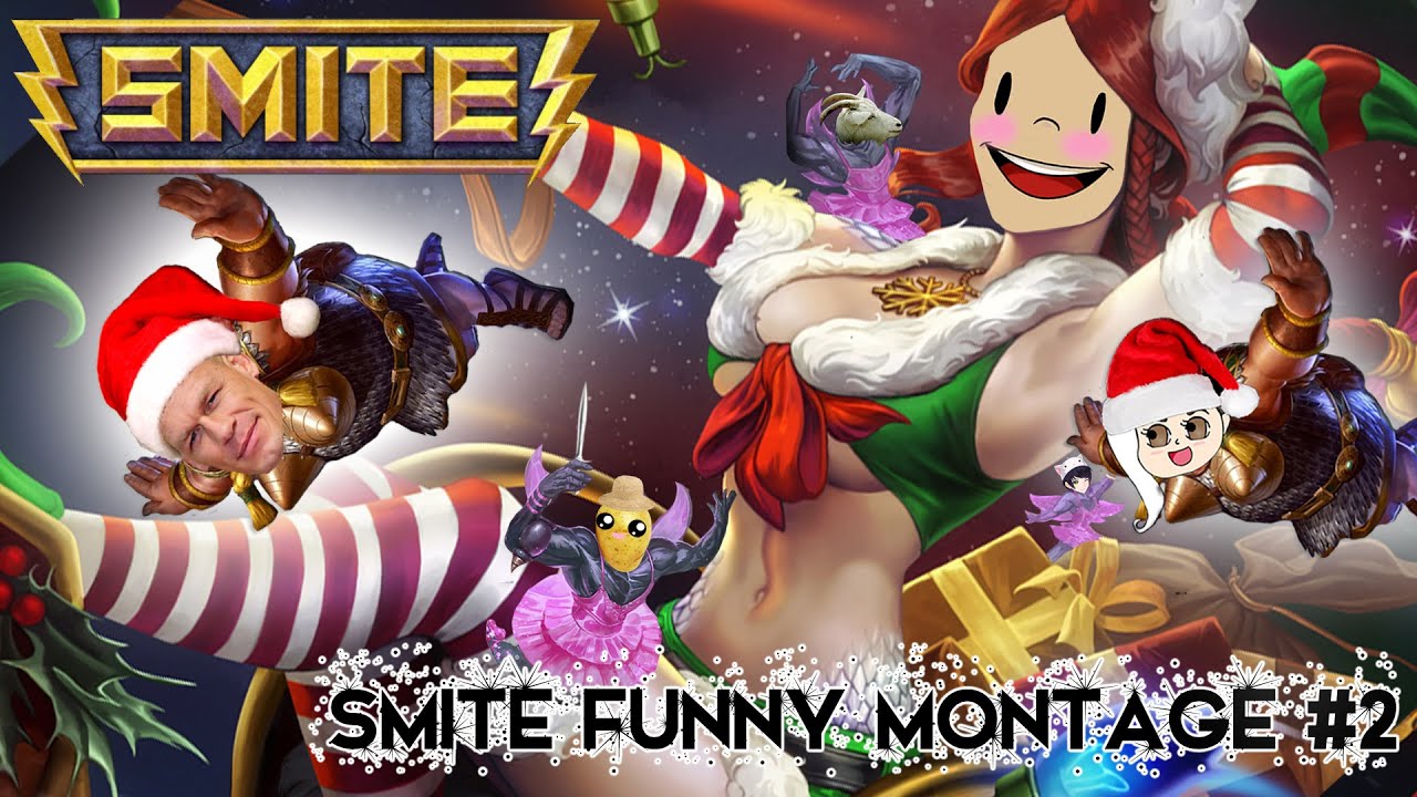 BEST SMITE FUNNY MOMENTS MONTAGE #2 (Smite Funny Moments)