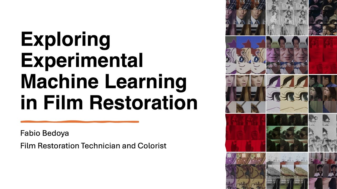 Exploring the Application of Experimental Machine Learning in Film Restoration