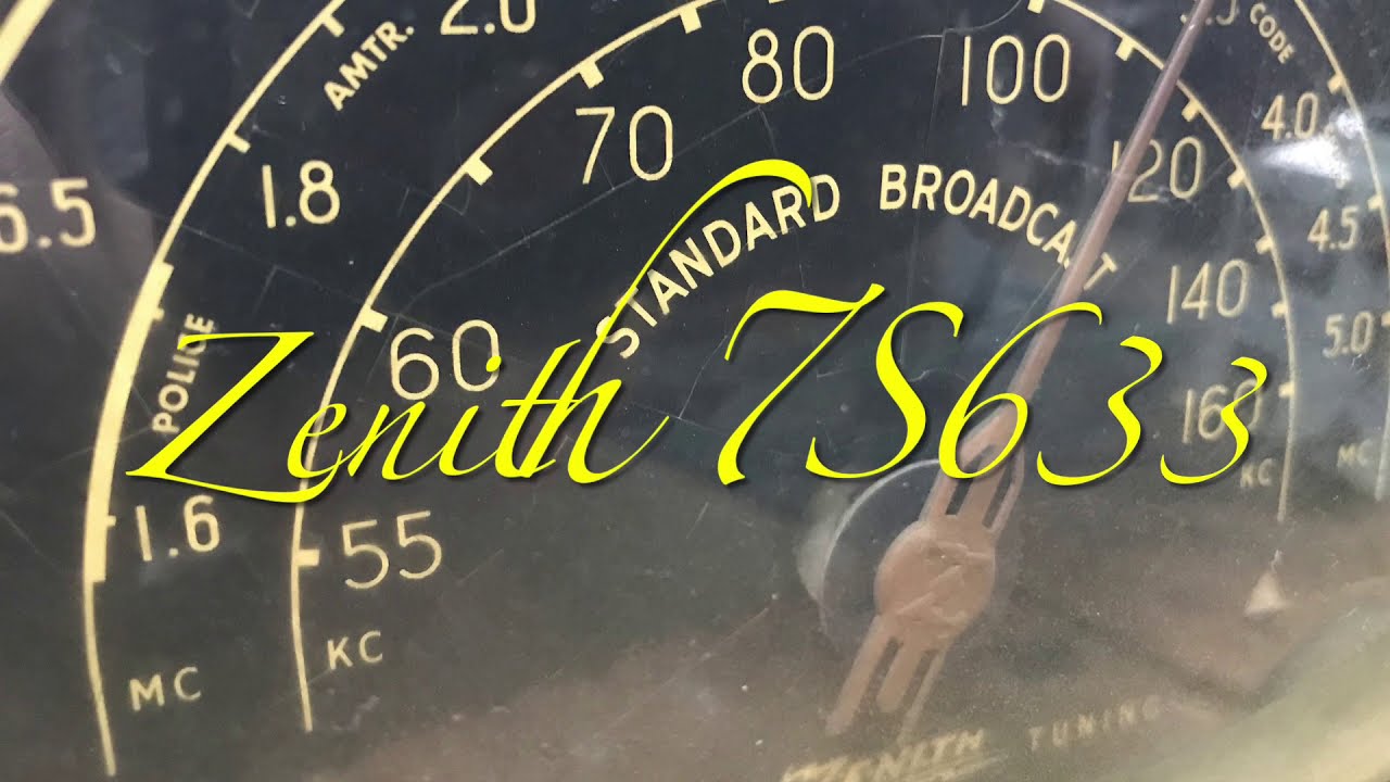 Zenith 7S633 - First look and teardown