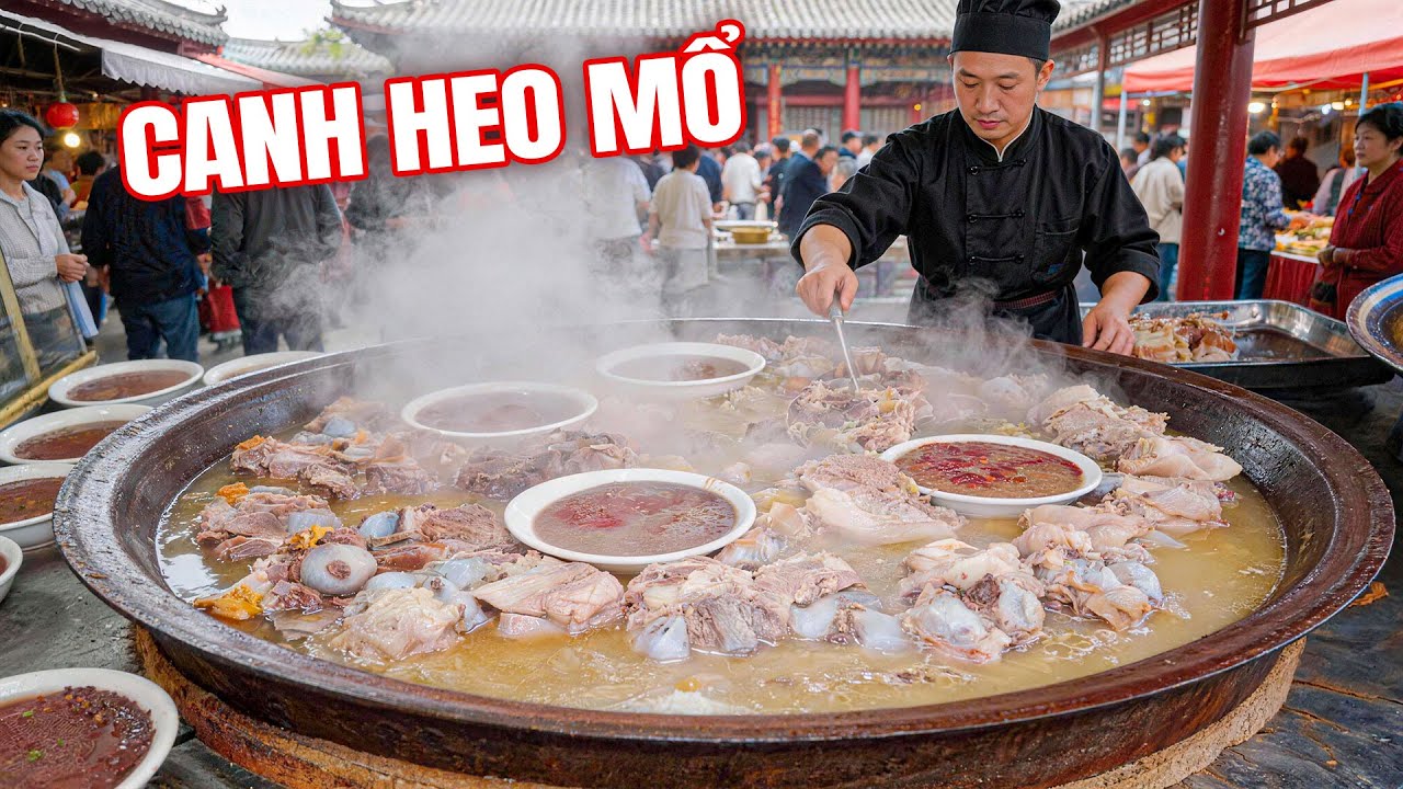 Món canh heo mổ thơm ngon nứt tiếng tỉnh Đông Bắc mà bạn chưa biết🍜Khám phá ẩm thực Trung Quốc