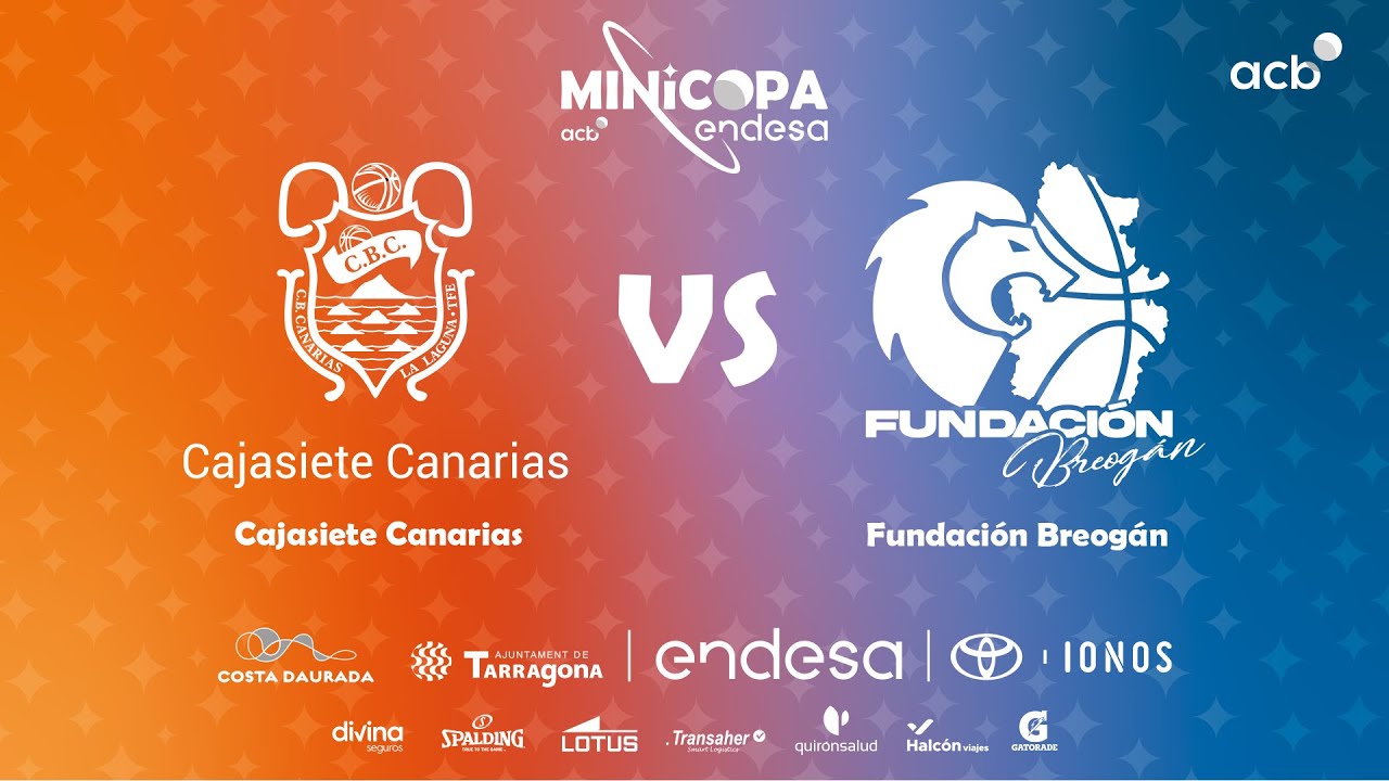 🔴 DIRECTO: Cajasiete Canarias - Fundación Breogán | Minicopa Endesa Tarragona 2023