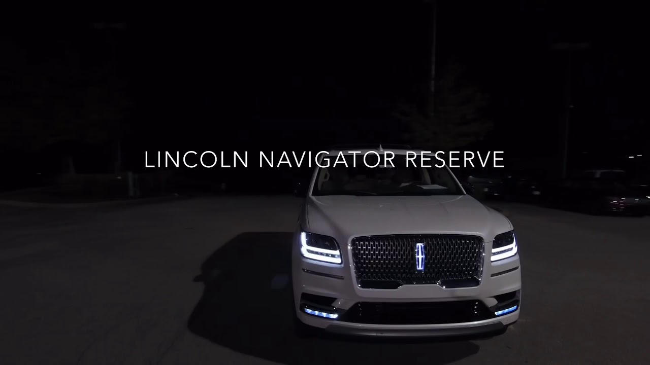 2019 Lincoln Navigator Reserve - Exterior Lighting