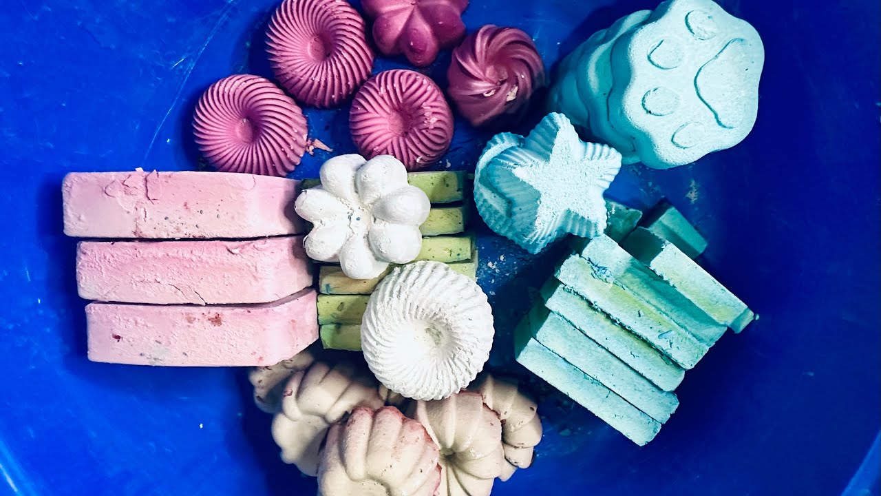 Gym Chalk ASMR - Colorful Variety Reforms #oddlysatisfying 