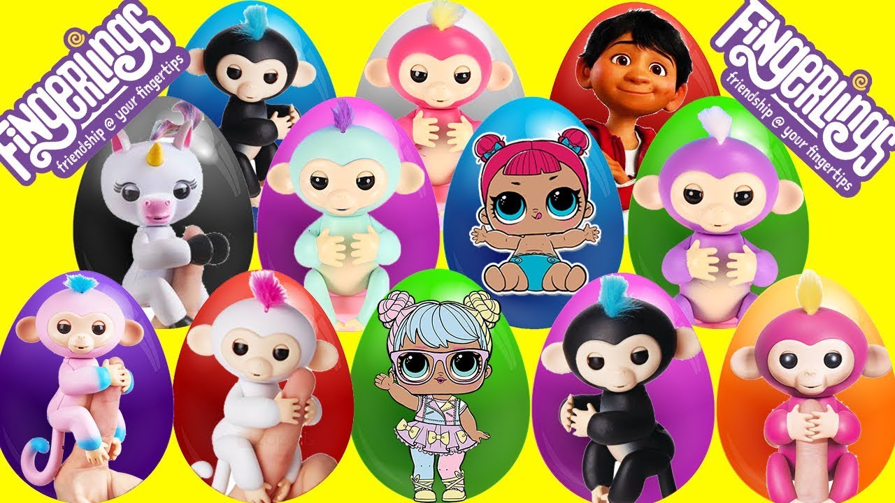 WOW!  Huge Mega Egg Assortment for Christmas | Grinch, Fingerlings Untamed Raptor, LOL Doll