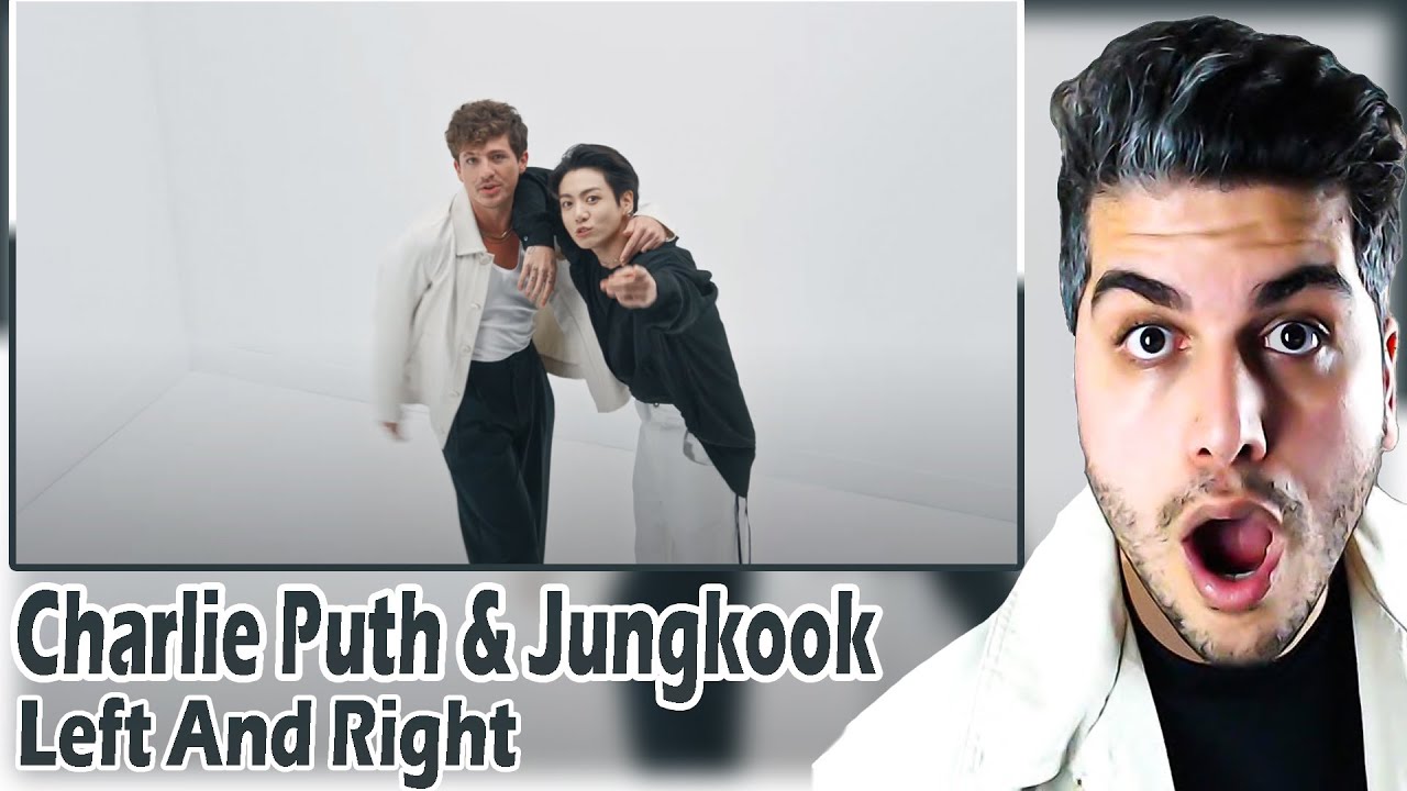 Charlie Puth - Left And Right (feat. Jung Kook of BTS) [Official Video] REACTION | KPOP TEPKİ