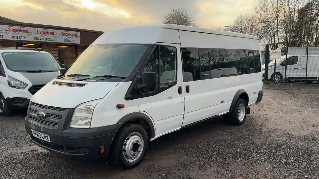 Ford Transit 17 Seat 2.2TDCi Minibus for sale, 2012 covered 153000 with full service history