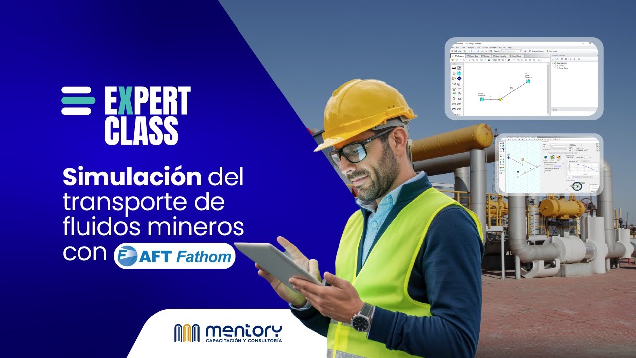 Expert Class: Simulación del Transporte de Fluidos Mineros con AFT Fathom