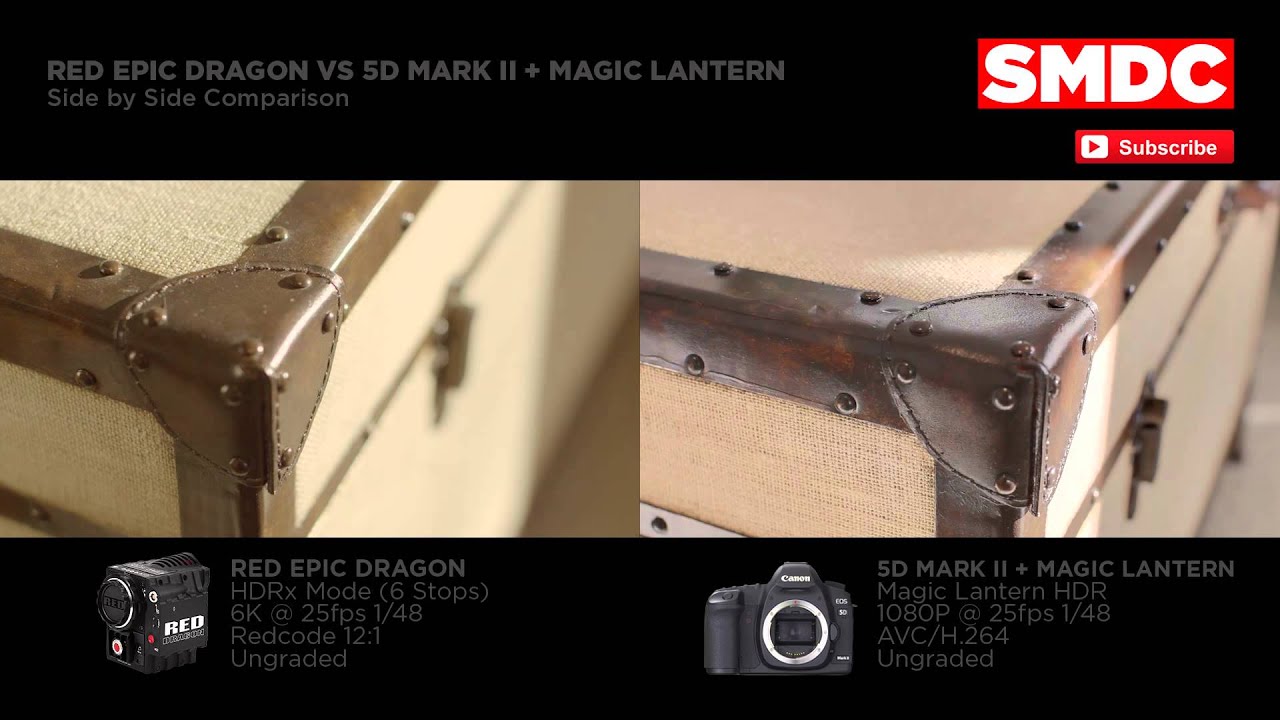 RED HDRx VS 5D Magic Lantern HDR