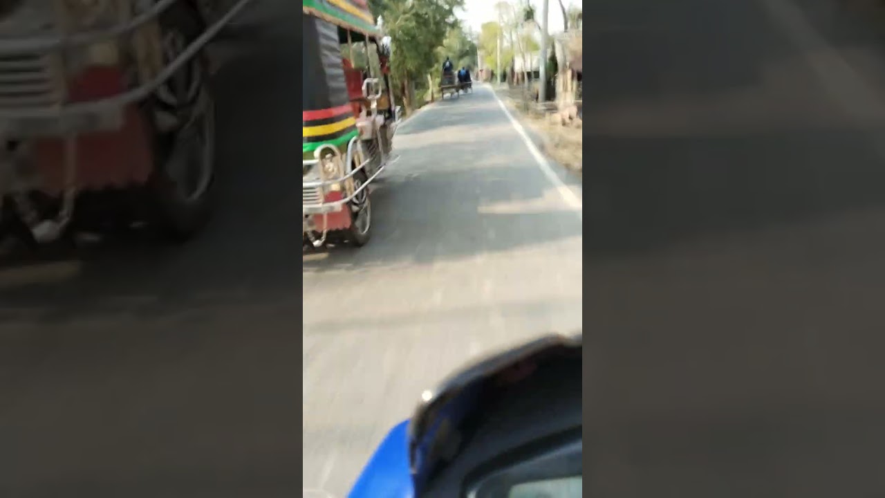গ্রামের মেঠোপথ ধরে বহুদূর,,,, 