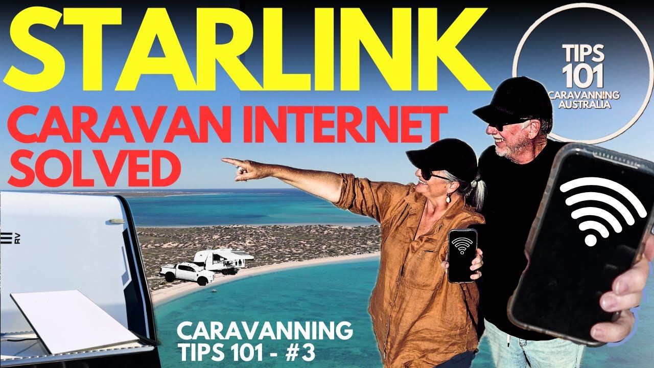 Caravanning Australia - Советы 101: Starlink для автодомов: настройка, питание и рекомендации.