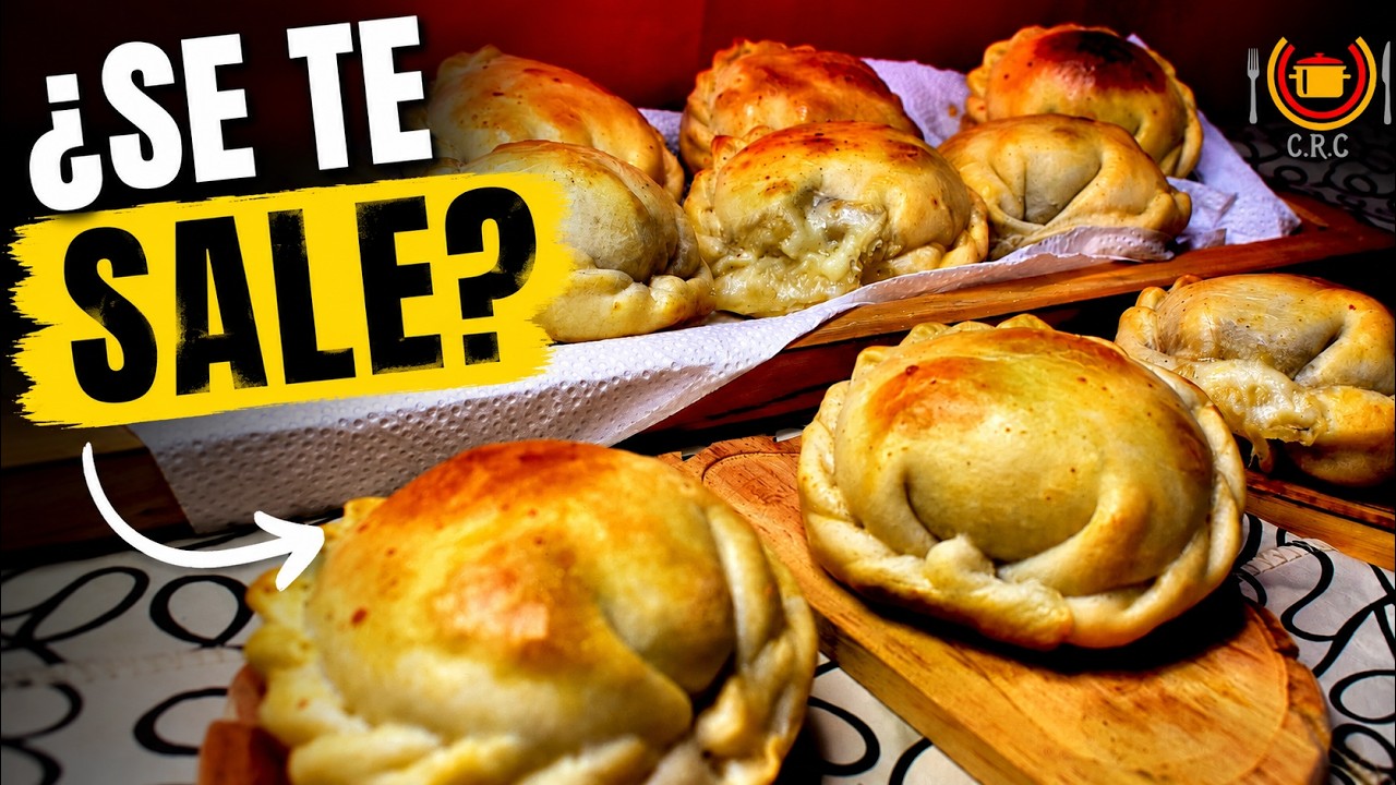 Aprende Como Hacer EMPANADAS de CEBOLLA y QUESO Sin Que Se Abran 🥟 Cocina de Restaurante en Casa