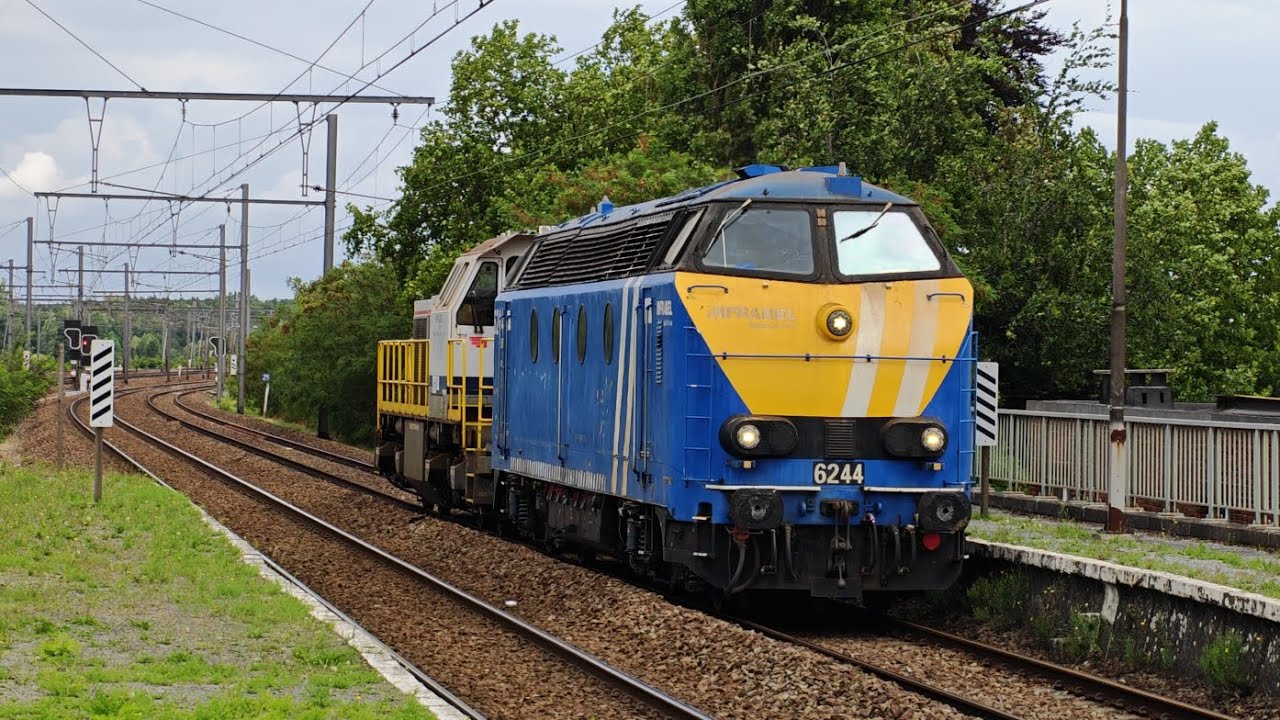 Trains à Malines-Nekerspoel + Tomorrowland Express et ES ! ( 16/07/25 )