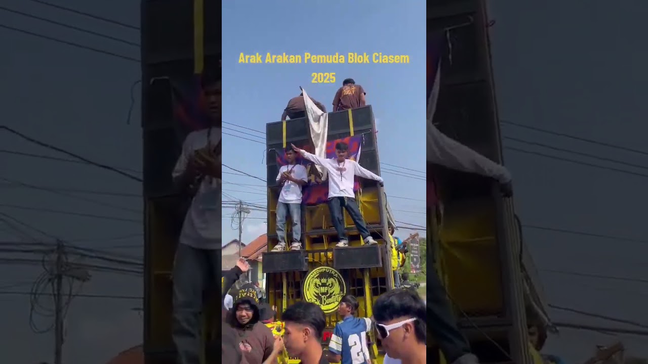 Arak Arakan Pemuda Blok Ciasem 2025