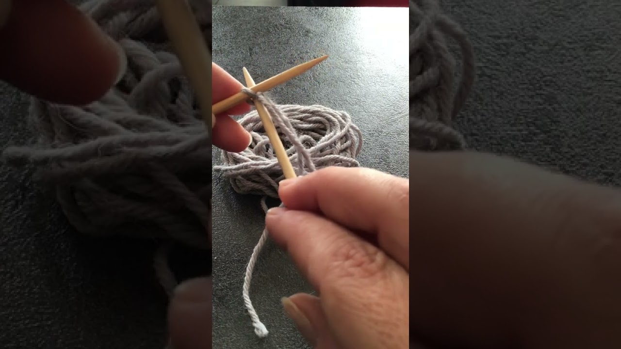 Tricot pour débutant-séance 1-comment monter les mailles