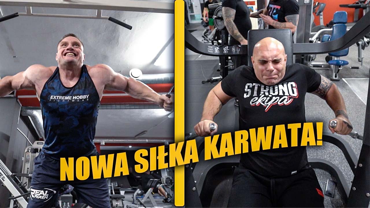 TRENING ABUSA I RADZIKA NA NOWEJ SIŁOWNI KARWATA!