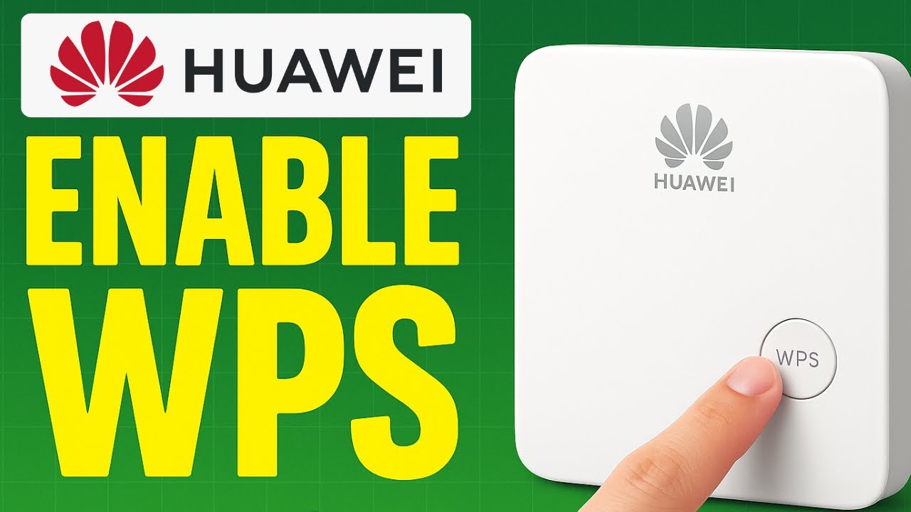 How To Enable WPS On Huawei Router