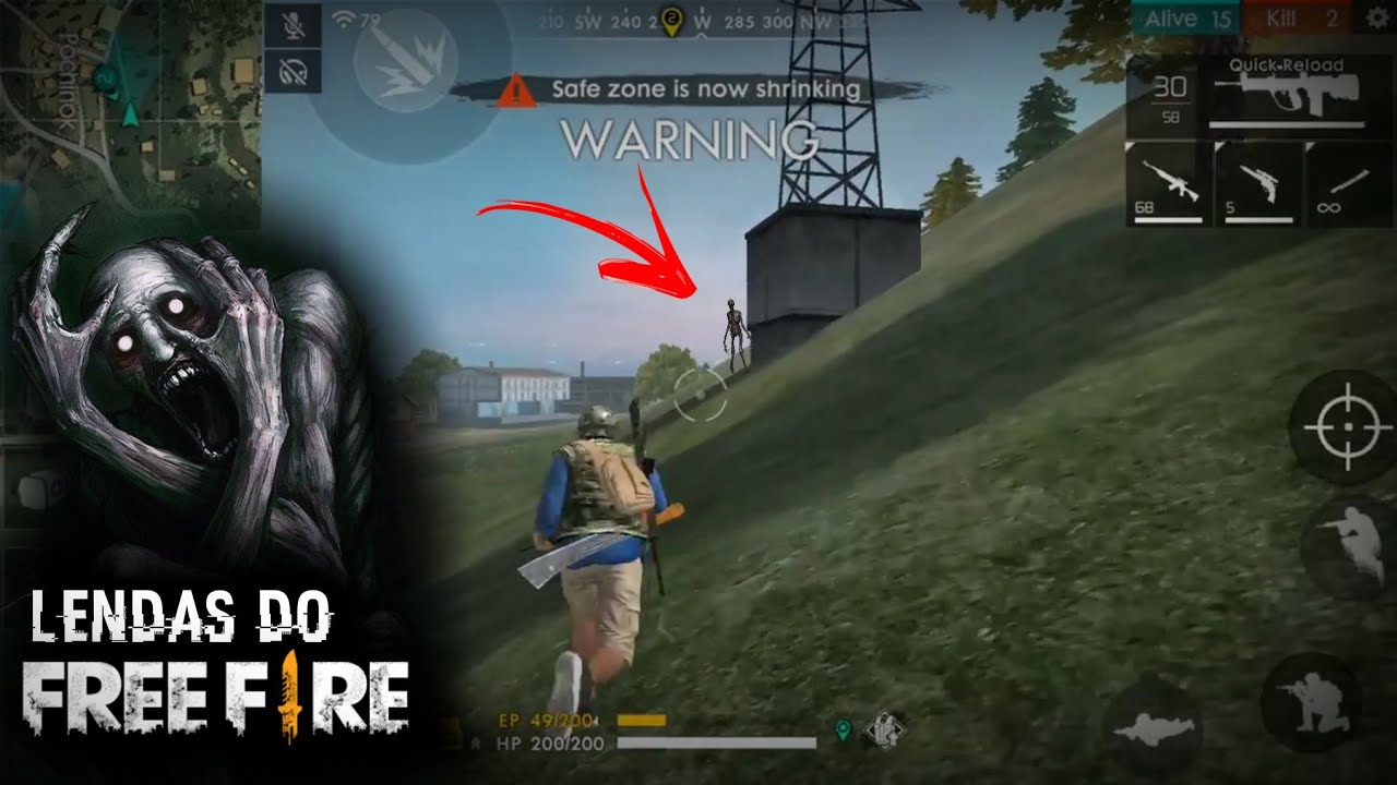 A PARTIDA MAIS MACABRA DO FREE FIRE | LENDAS DO FREE FIRE
