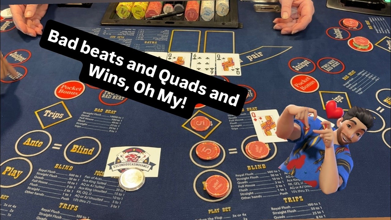 Bad Beats and Quads and Winning, OH MY, UTH at Win Derby #ultimatetexasholdem