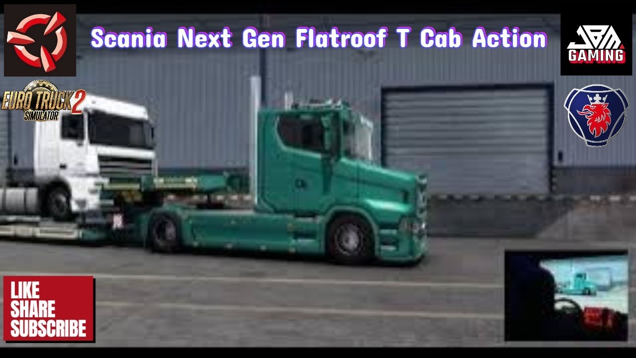 JBM Gaming LIVE - Scania Next Gen Flatroof T Cab Action ETS2