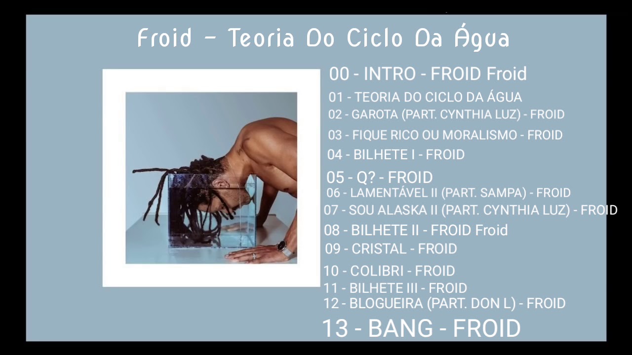 Melho &aacute;lbum do Froid- teoria do ciclo da &aacute;gua (&aacute;lbum top)