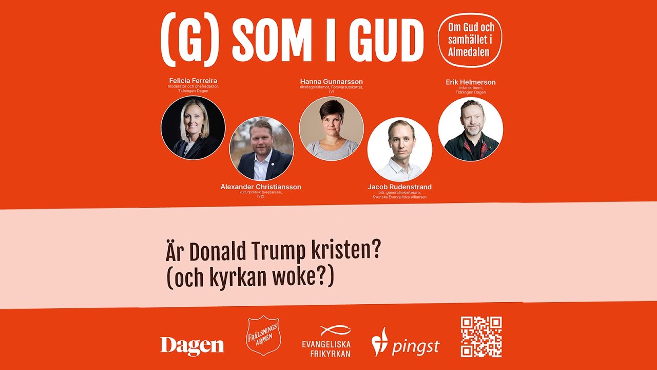 &Auml;r Donald Trump kristen (och kyrkan woke)?