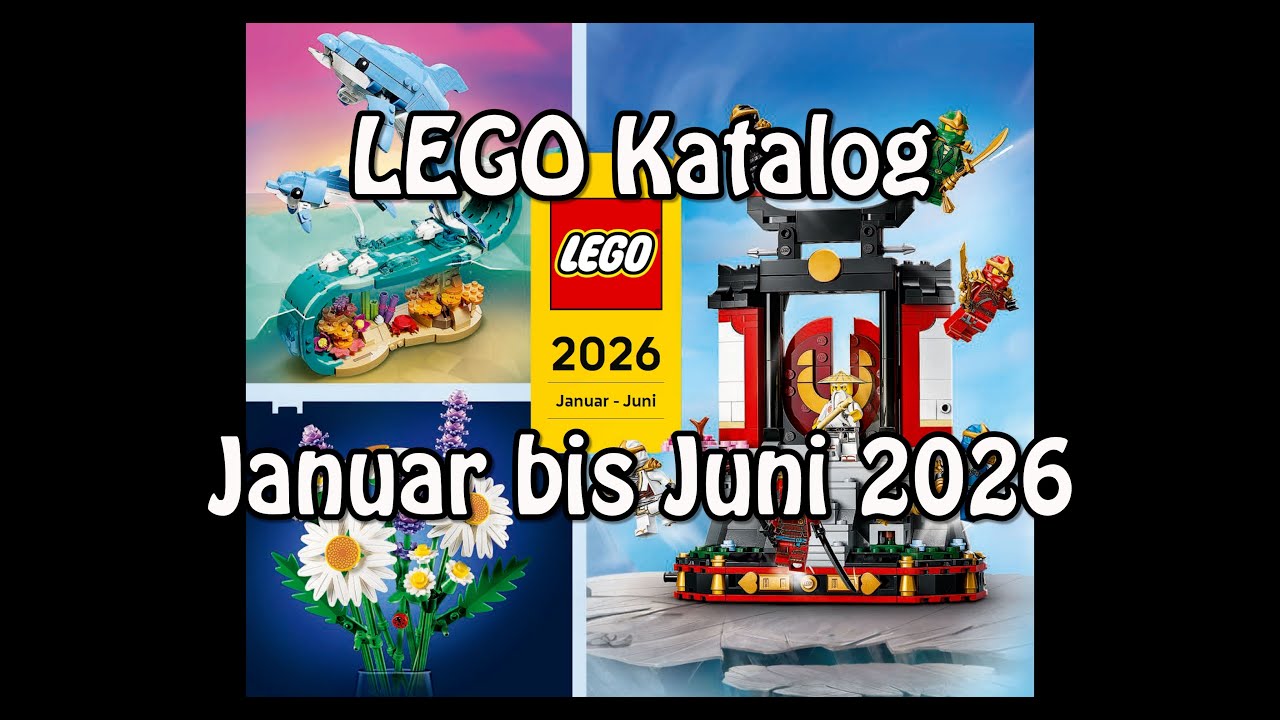 Betreutes Lesen: LEGO Katalog 2026 1. Halbjahr: Januar bis Juni